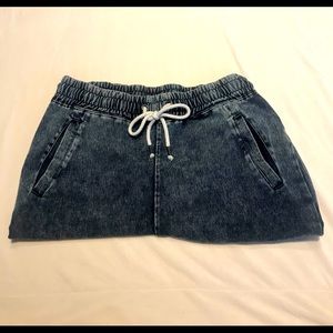 SOLD NWOT Denim Look Joggers ~ Ardene